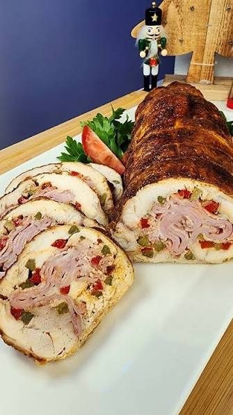 Pollo enrollado